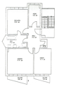 Grundriss - 3 Zimmer Etagenwohnung zum Kaufen in Leipzig
