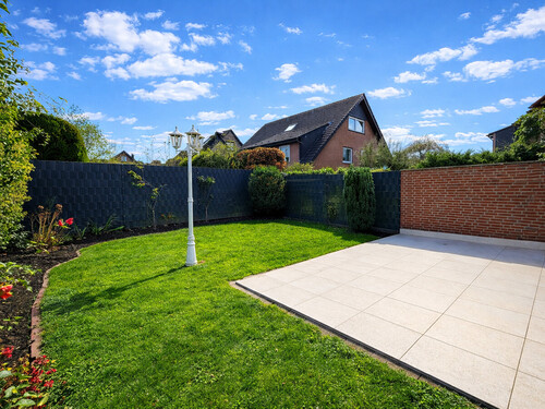 Gartenansicht - Doppelhaushälfte mit 163,00 m&sup2; in Münster / Hiltrup zur Miete