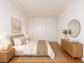 Schlafzimmer visualisiert - 
