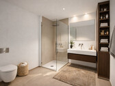 Badezimmer visualisiert - 