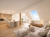Wohnbereich visualisert - 