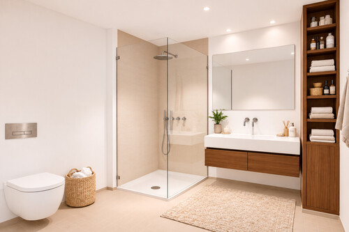 Badezimmer visualisiert - 