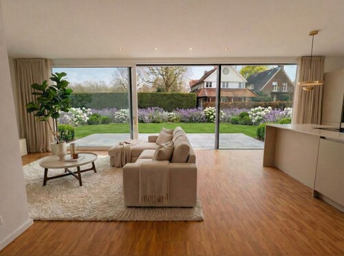 Wohnzimmer Visualisierung - 4 Zimmer Einfamilienhaus zum Kaufen in Münster