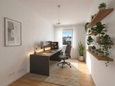 Arbeitszimmer Visualisierung - 