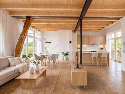 Offener Wohn- und Küchenbereich, EG Visualisierung - 