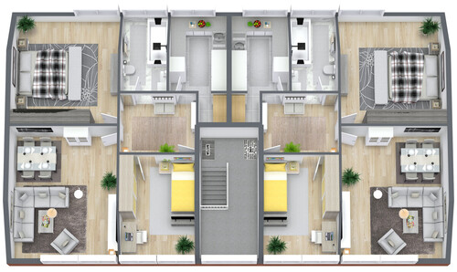 Dachgeschoss nicht maßstabsgetreu! - 