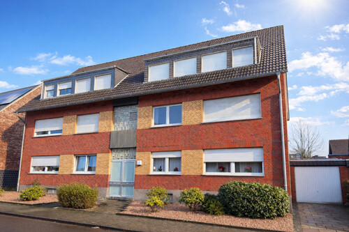 Hausansicht Straßenseite - Mehrfamilienhaus, Wohnhaus in Dülmen
