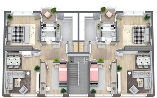 Obergeschoss nicht maßstabsgetreu! - 