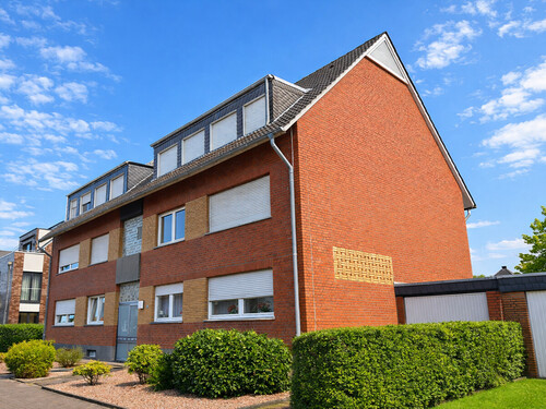 Hausansicht Straßenseite - Mehrfamilienhaus, Wohnhaus zum Kaufen in Dülmen