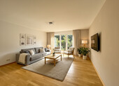 Wohnzimmer Visualisierung Vorschau - 6 Zimmer Einfamilienhaus zum Kaufen in Münster