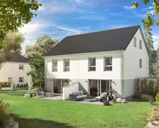 Neubau Reihenendhaus KfW40 QnG* in Rodgau Nieder-Roden.
