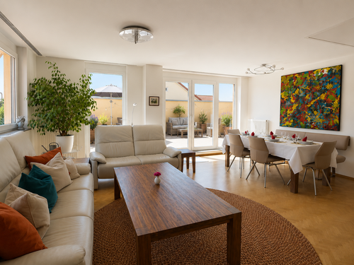 Wohnbereich - 4 Zimmer 4- Zimmerwohnung in Heppenheim