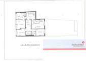Grundrisse vom 2 und 3 Geschoss - 