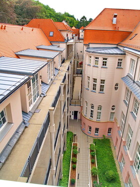 Blick in den Innenhof - 