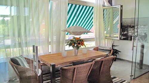 Wintergarten eingerichtet - 