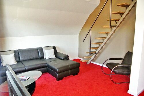 Wohnbereich-DG-Treppe zum Dachspitz - 