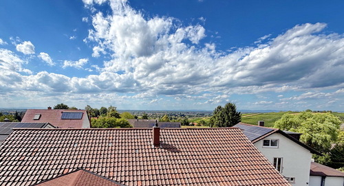 Ausblick vom Schlafzimmer - 