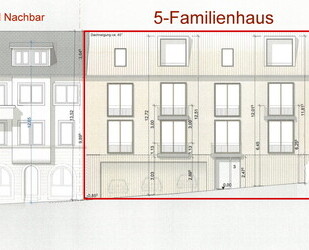 Baugrundstück mit Baugenehmigung für MFH mit 5 Wohnungen - Baden-Baden / Lichtental