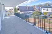 Großer Balkon - #360° Besichtigung ***Villa Rosenhöhe*** Erstbezug mit großer Dachterrasse