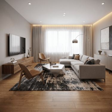 KI-Animation EG Wohnzimmer - 