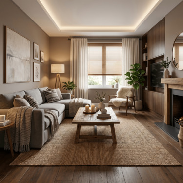KI-Animation EG Wohnzimmer - 