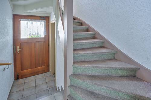 Haustür und Treppe - 