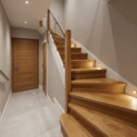 KI-Animation Haustür und Treppe - 