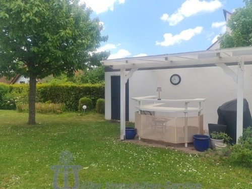 Garten mit Pergola - 