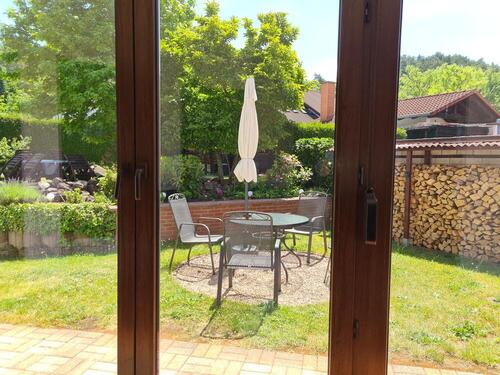 Blick aus Wintergarten - 