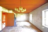 Wohnzimmer mit Kaminofen - 