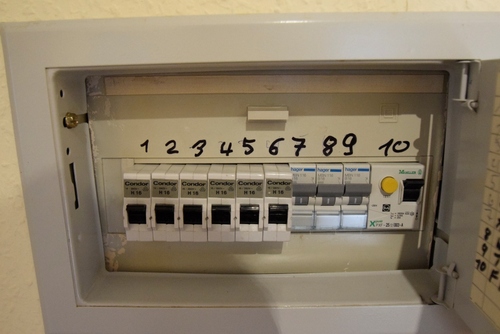 Sicherungskasten inkl. Fi-Schalter - 
