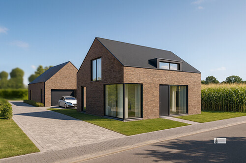 Hinteres EFH mit großer Garage - 