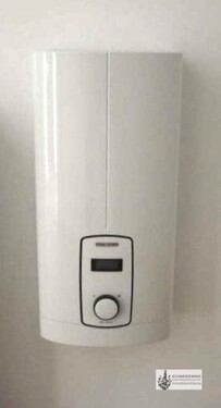 Durchlauferhitzer für Warmwasser im HWR - 