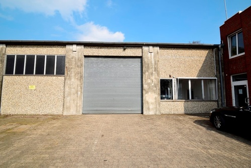 Außenansicht der kleinen Halle - Halle in Weyhe zur Miete