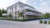 Außenansicht nach Fertigstellung - 2-Zimmer-OG-Wohnung + 65,80 m² Wohnfläche + Aufzug + Balkon + Carport + EBK kann übernommen werden