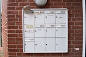 Klingel- und Briefkastenanlage 8 Parteienhaus - 