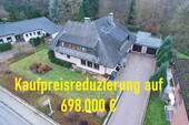 Titelbild - Wohnen und Arbeiten unter einem Dach +2.500 m² Waldgrundstück Sauna+Holzhäuschen Wintergarten+Kamin