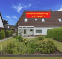 Großes modernisiertes EFH + EBK + Wintergarten + 3 Bäder mit 2 Stellplätzen vor dem Haus - Syke / Siedlung Gessel