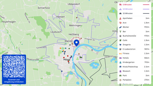 Interaktive Landkarte - 