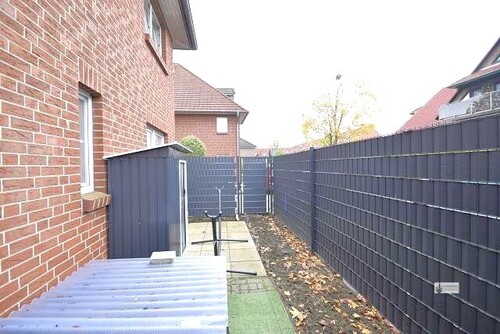Eingezäunter Garten- und Terrassenbereich - 