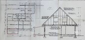 Grundriss EG + Schnitt mit Wintergarten - 