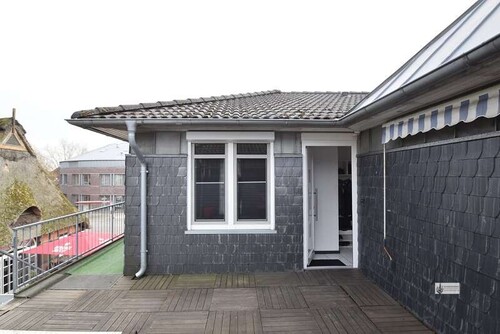 Zugang zur Wohnung im 1. OG - Etagenwohnung in Weyhe