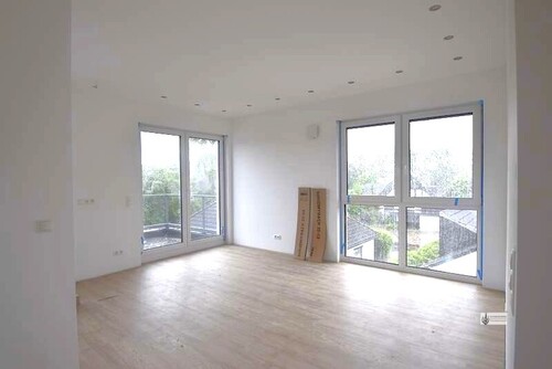 Wohnzimmer mit Zugang zur dachterrasse Whg. 8 - 