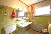 k-Badezimmer mit Doppelwaschtisch - 