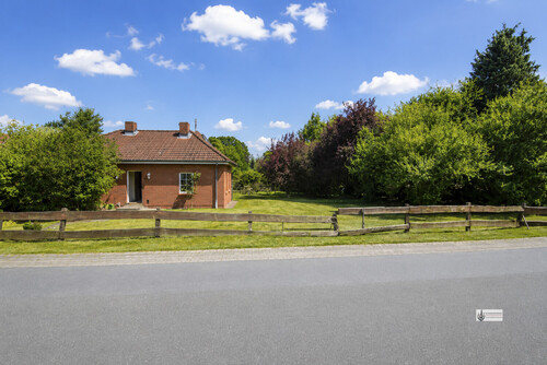 Kleines Backsteinhaus_Südseite - 2 Zimmer Einfamilienhaus zum Kaufen in Bramstedt / Wittstedt
