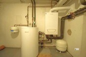 Brötje Gas Zentralheizung mit Warmwasserspeicher - 