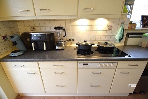 k-Separates Ceranfeld mit Dunstabzugshaube - 