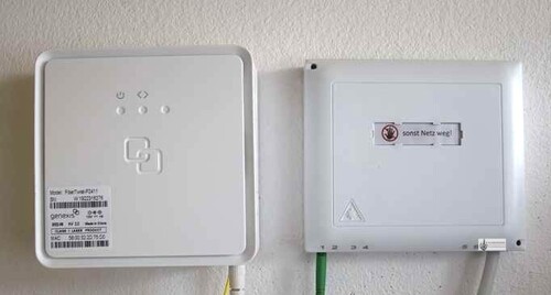 13 Glasfaseranschluß liegt bereits im Haus - 