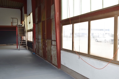 Faltbares Hallen-Metalltor (5m x 5m) - 