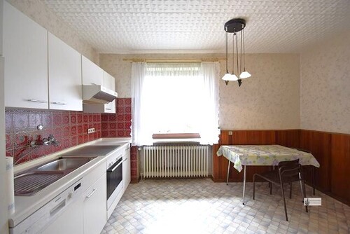 Blick in die Küche - 